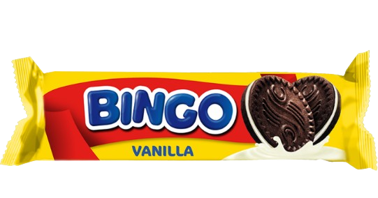 Bingo Cookie Sandwich Vanilla 
